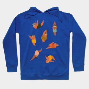 Sloth Swimmer Hoodie